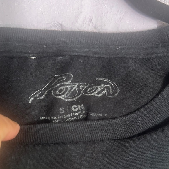 NWOT Poison Band Graphic Tee size S - Picture 3 of 5